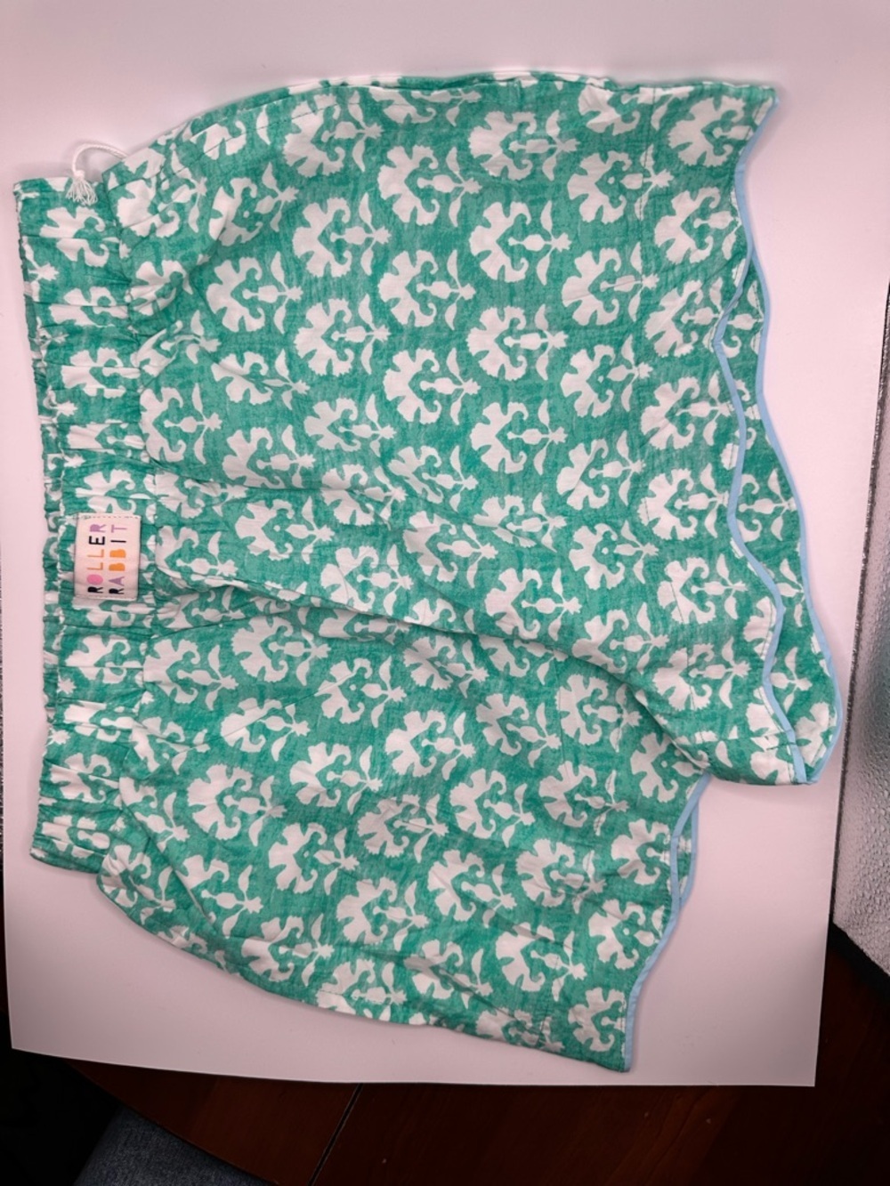 Roller Rabbit Aqua Patterned Shorts - Picture 8 of 8